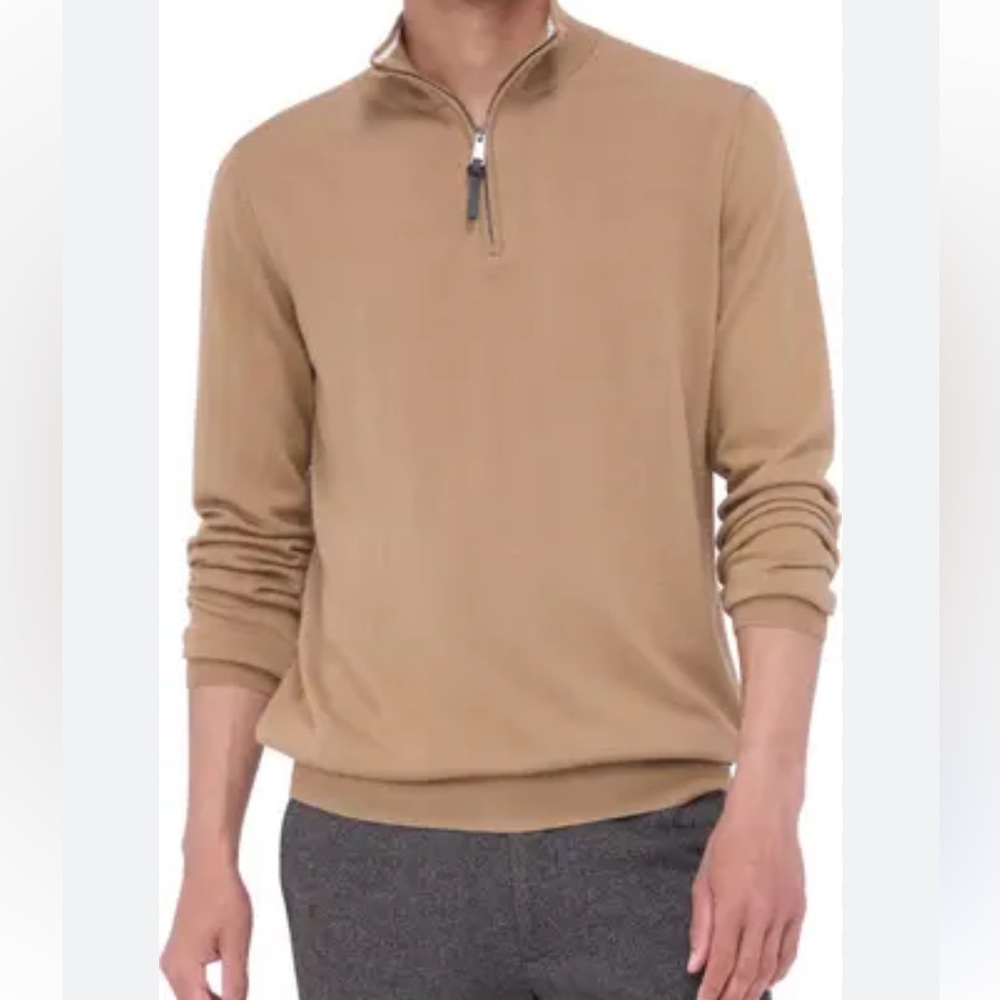 Bugatchi Merino Wool Quarter Zip
Pullover